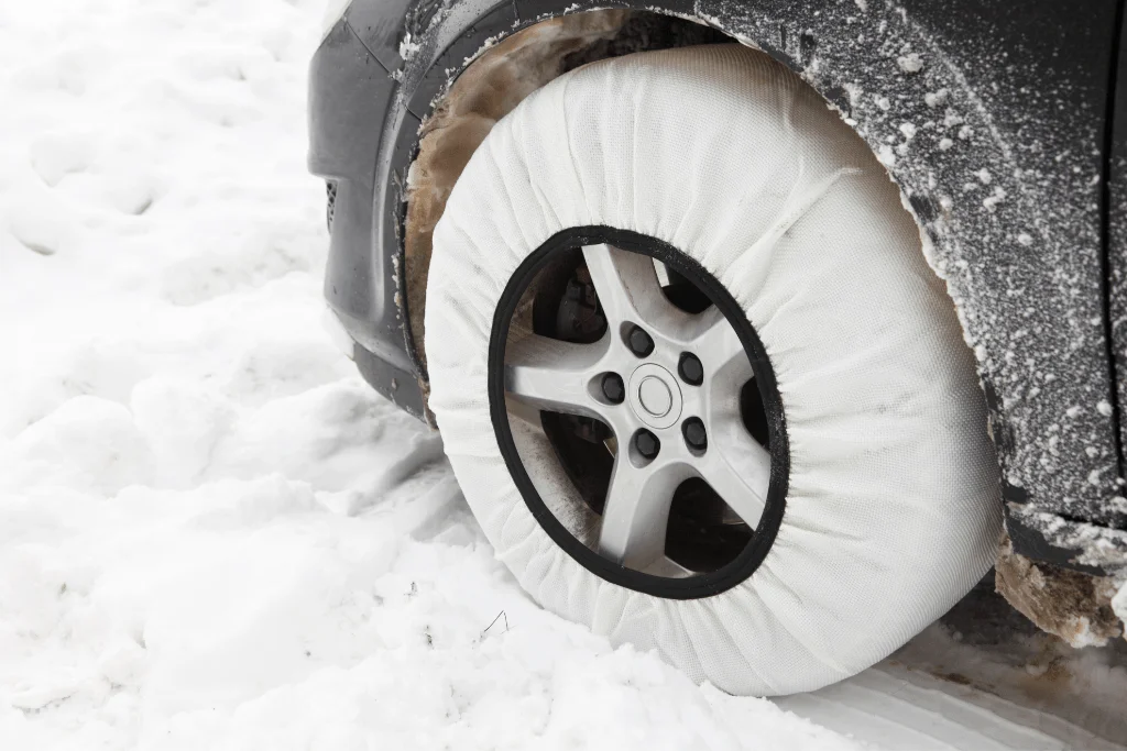 consejos para colocar las cadenas para la nieve