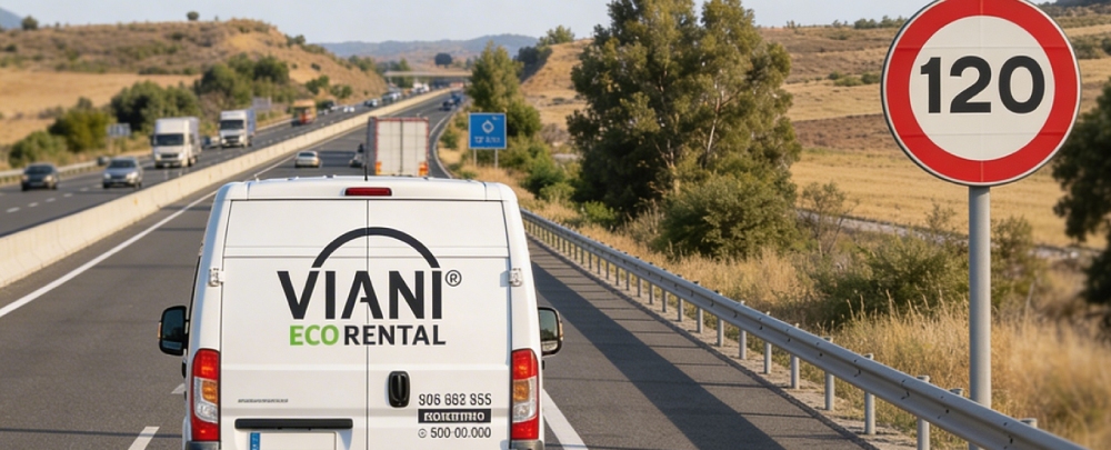 Velocidad máxima de una furgoneta